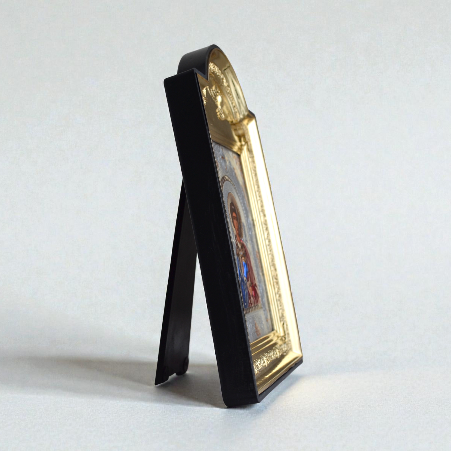 Guardian Angel Icon in plastic frame 13.5×18.5 cm