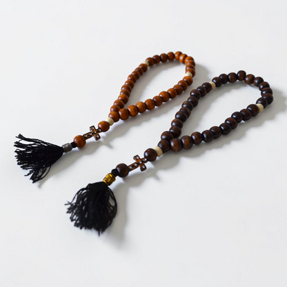 Wooden Prayer Beads 30 pcs
