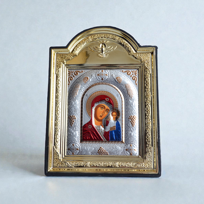Wedding icon set in plastic frame 13,5 x 18,5 cm
