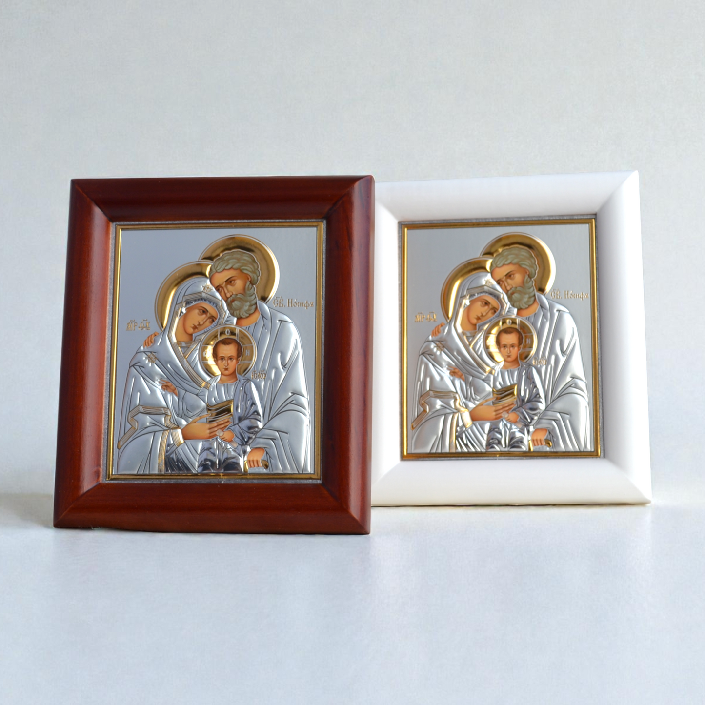 Holy Family Icon in Kiot 13x15