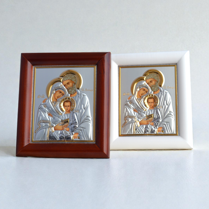 Holy Family Icon in Kiot 13x15