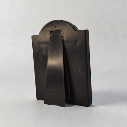 Saint Spyridon icon in plastic frame 14x10 cm ФОТО