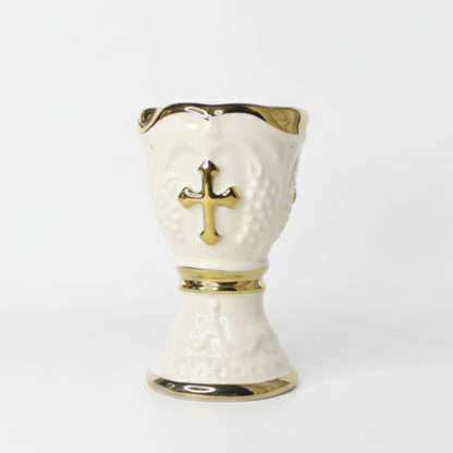 White Ceramic Lampada